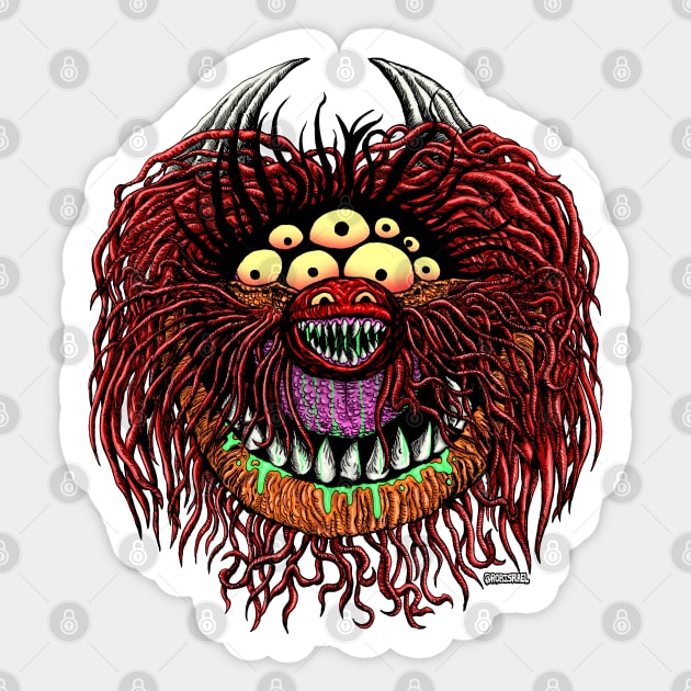 Monster Animal Sticker by Robisrael